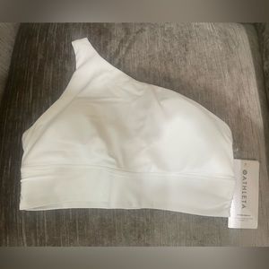 Athleta one shoulder sports bra. Size medium